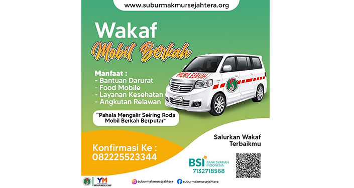 Yayasan Subur Makmur Sejahtera Pati Buka Wakaf Mobil Berkah 25 Yayasan Subur Makmur Sejahtera Pati Buka Wakaf Mobil Berkah
