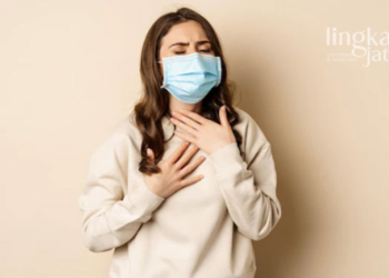 ILUSTRASI: Seseorang saat cegukan. (Sumber Gambar: Freepik @benzoix)