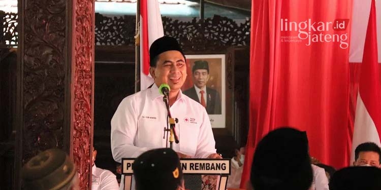 Aktif Tangani Covid-19, Gus Yasin Puji Kinerja PMI Rembang