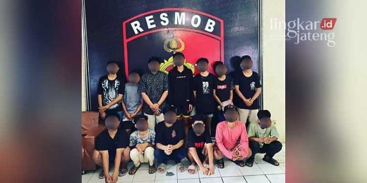 Viral Genk Motor Bawa Senjata Tajam, Belasan Remaja Diciduk Polres Pati