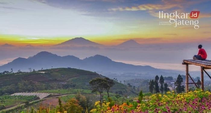 Wisata Magelang, Suasana Romantis Gardu Pandang Silancur