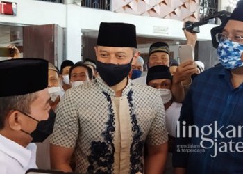 Kunjungi Pati, AHY Safari Ramadhan ke Desa Prawoto Sukolilo