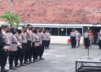 173 Personel Amankan Takbir Keliling di Pati