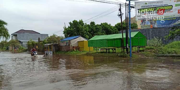 Banjir Rob Genangi 5 Kecamatan di Jepara