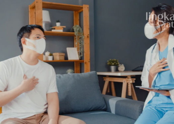 ILUSTRASI: Orang yang menderita hepatitis. (Sumber Gambar: Freepik @tirachardz)