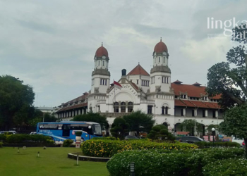 POTRET : Lawang Sewu, salah satu objek wisata di Kota Semarang. (Adimungkas/Lingkarjateng.id)