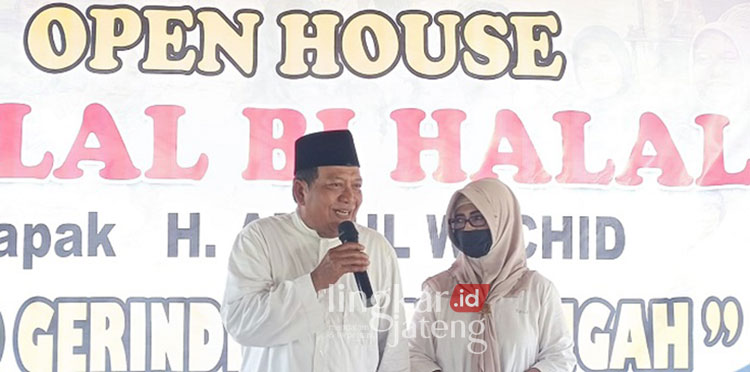 Open House, Abdul Wachid Kuatkan Gerindra Jateng demi Menangkan Prabowo dalam Pemilu 2024