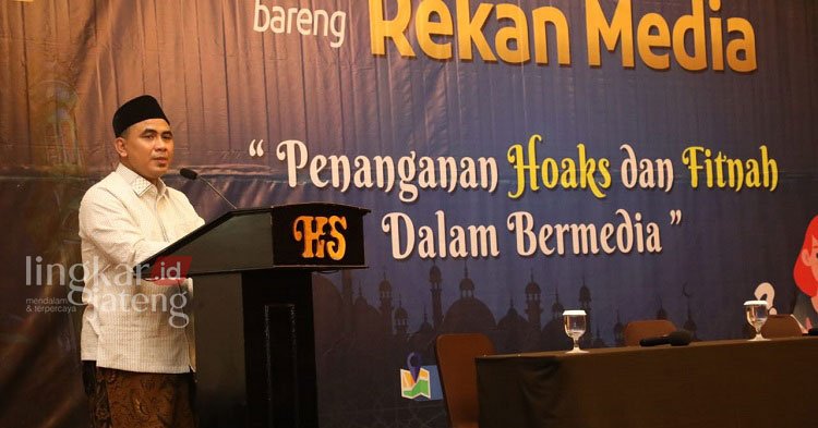 Taj Yasin Sampaikan Bahaya Hoax, Dosa Terus Mengalir meski Sudah Minta Maaf