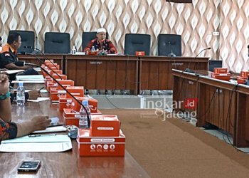 Suasana Audiensi di Ruang Rapat DPRD Kab. Demak