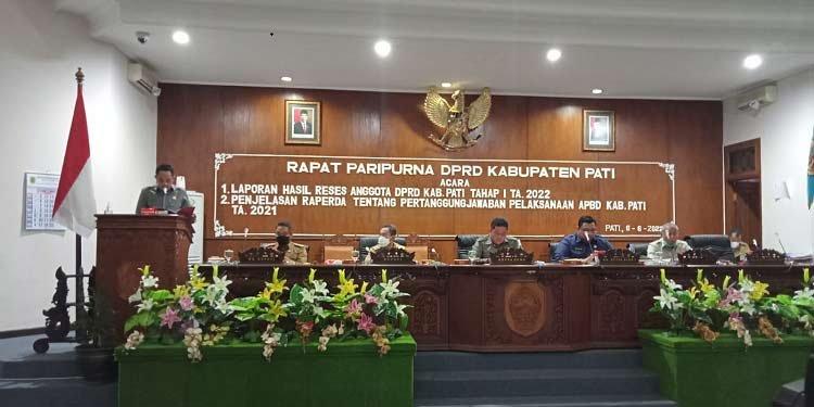 DPRD-Pati-Gelar-Rapat-Paripurna-Laporan-Hasil-Reses-Tahap-1