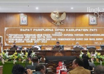 Seluruh-Fraksi-DPRD-Pati-Sampaikan-Pandangan-Umum-Raperda-Pertanggungjawaban-APBD