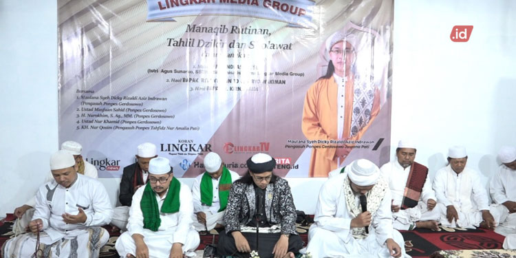 Peringati Milad Irma Indrasari, Yuk Intip Gema Sholawat Lingkar Media Group