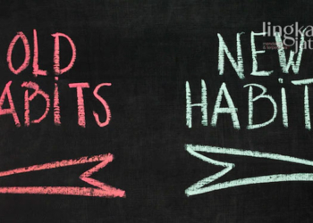 Ilustrasi konsep perubahan kebiasaan lama ke kebiasaan baru (Freepik @freepik/Lingkarjateng.id)