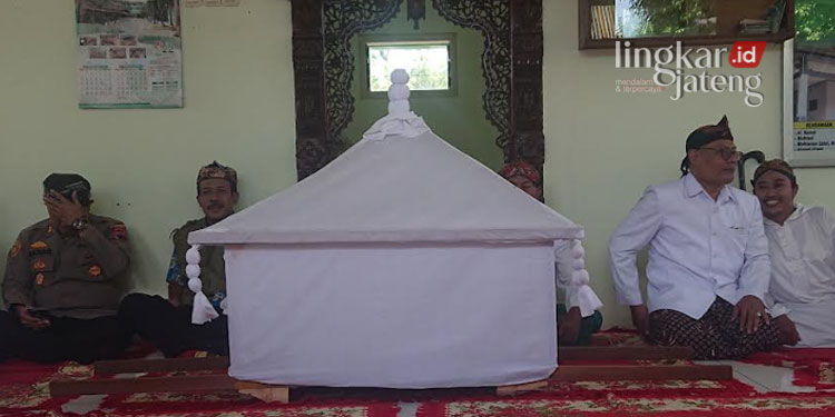 Lokasi Makam Syeikh Abdul Bashir atau Sunan Kedu yang terletak di Dukuh Krajan Desa Gribig, Kecamatan Gebog, Kabupaten Kudus. (Hasyim Asnawi/Lingkarjateng.id)