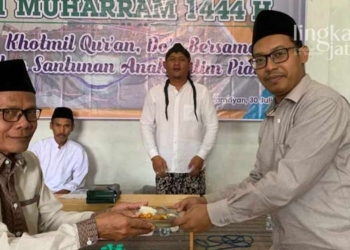 Momen 1 Suro, Desa Pamriyan Kendal Gelar Khotmil Quran Serentak
