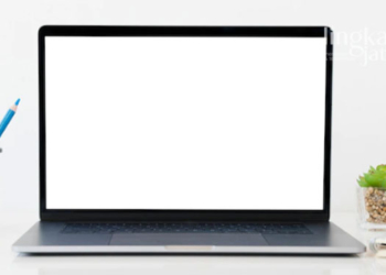 ILUSTRASI: Laptop untuk para gamers dan content creator. (Freepik @freepik/Lingkarjateng.id)