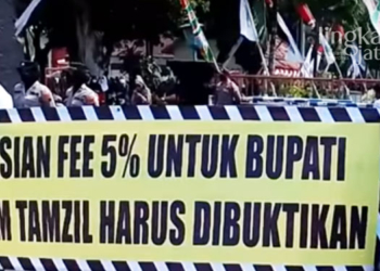 Buntut Aksi Demo, GASRAR Resmi Adukan Kinerja Sekda Kudus Sam'ani ke KASN