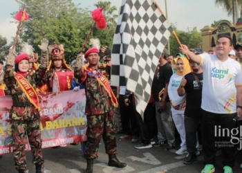 Jalan Sehat, Bupati Arief dan Warga Blora Sambut Muktamar Muhammadiyah