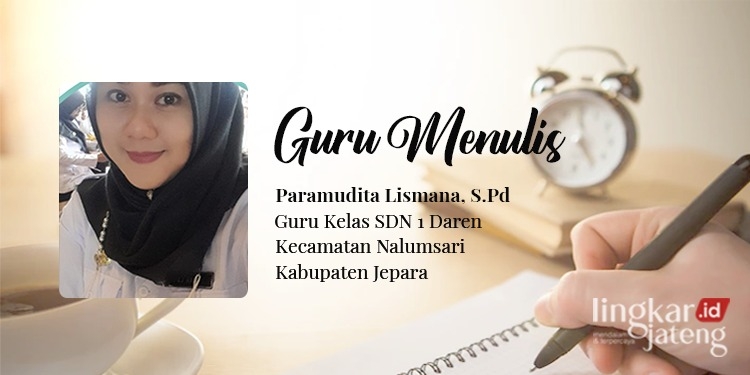 Penerapan Model Problem Based Learning (PBL) dengan Menggunakan Media Mind Mapping untuk Meningkatkan Semangat Belajar Siswa, Mata Pelajaran IPAS 25 POTRET: Guru Kelas SDN 1 Daren Kecamatan Nalumsari Kabupaten Jepara, Paramudita Lismana, S.Pd (Istimewa/Lingkarjateng.id)