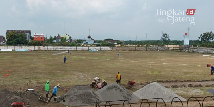 Persiapan Liga 3, Renovasi Stadion Krida Rembang Dianggarkan Rp 200 Juta
