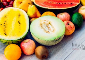ILUSTRASI: Aneka buah-buahan berair yang baik dikonsumsi untuk meningkatkan tekanan darah. (Freepik @lifeforstock/Lingkarjateng.id)