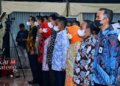 PENGAMBILAN SUMPAH: Pelantikan tujuh kepala dinas dan dan 164 pejabat struktural dan fungsional Pemerintah Kabupaten Kudus pada Senin, 24 Oktober 2022. (Hasyim Asnawi/Lingkarjateng.id)