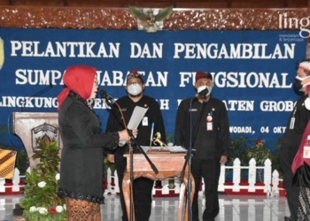 Bupati Sumarni Lantik 172 Pejabat Fungsional Pemkab Grobogan