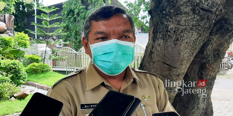 Kepala Dinas Kesehatan (Dinkes) Kabupaten Rembang, dr. Ali Syafi'i. (R Teguh Wibowo/Lingkarjateng.id)