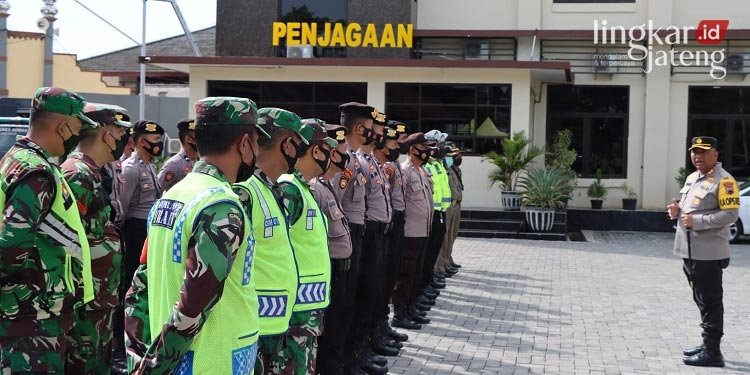 Kawal Pilkades di Demak, 6.090 Personel Gabungan Diterjunkan 25 Kawal Pilkades di Demak, 6.090 Personel Gabungan Diterjunkan