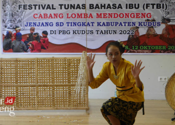 Nguri-Nguri Bahasa Jawa, Disdikpora Kudus Gelar Festival Tunas Bahasa Ibu
