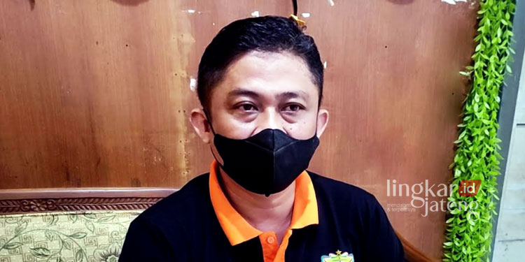Kepala Badan Penanggulangan Bencana Daerah (BPBD) Kabupaten Kenda, Sigit Sulistyo. (Arvian Maulana/Lingkarjateng.id)