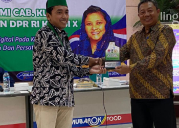 SIMBOLIS: HMI Cabang Kudus menggelar seminar kepemudaan bersama Kemenpora dan DPR RI Komisi X di Aula Pertemuan Mubarok Food Kudus pada Kamis, 3 November 2022. (Istimewa/Lingkarjateng.id)