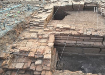 BERSEJARAH: Situs Candi Bata ditemukan di Kawasan Industri Terpadu Batang (KITB), Desa Sawangan, Kabupaten Batang. (Istimewa/Lingkarjateng.id)