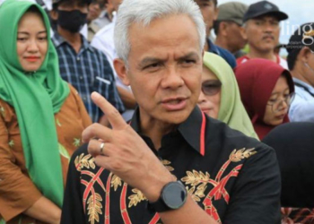 POTRET: Gubernur Jawa Tengah, Ganjar Pranowo. (Istimewa/Lingkarjateng.id)