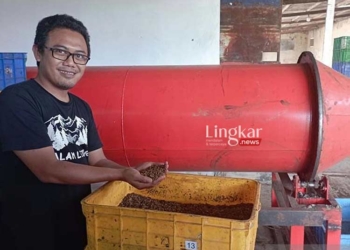 Hasilkan 45 Ton Maggot Perbulan Arky Gilang Pasar Butuh 300 Ton