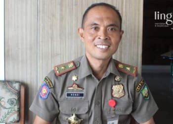POTRET: Kepala Satuan Polisi Pamong Praja (Satpol PP) Blora, Hendi Purnomo. (Lilik Yuliantoro/Lingkarjateng.id)
