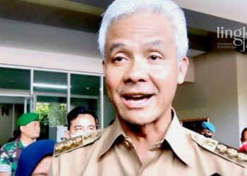 POTRET: Gubernur Jawa Tengah, Ganjar Pranowo. (Istimewa/Lingkarjateng.id)