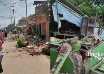 foto gempa cianjur 21 November 2022