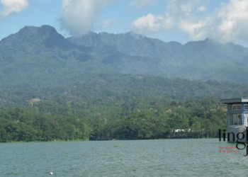 POTRET: Keindahan Waduk Seloromo di Kecamatan Gembong, Kabupaten Pati yang akan menjadi venue cabang olahraga dayung pada perhelatan Porprov Jateng 2023. (Istimewa/Lingkarjateng.id)