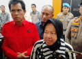 Menteri Sosial, Tri Rismaharini. (Arif Febriyanto/Lingkarjateng.id)