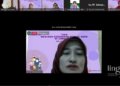 TANGKAPAN LAYAR: Dokter spesialis kedokteran jiwa dari RSUD RAA Soewondo Pati, dr. Yarmaji, Sp.KJ saat mengisi Webinar Kesehatan Mental Anak, yang digelar oleh Pimpinan Daerah Salimah Kabupaten Pati pada Jumat, 27 Januari 2023 sore. (Istimewa/Lingkarjateng.id)