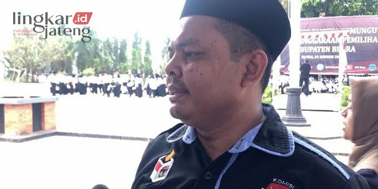 Ketua Komisi Pemilihan Umum (KPU) Kabupaten Blora, Mohamad Khamdun. (Muhammad Eko/Lingkarjateng.id)