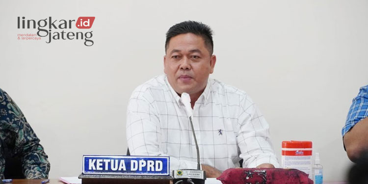 Ketua DPRD Pati, Ali Badrudin. (Arif Febriyanto/Lingkarjateng.id)