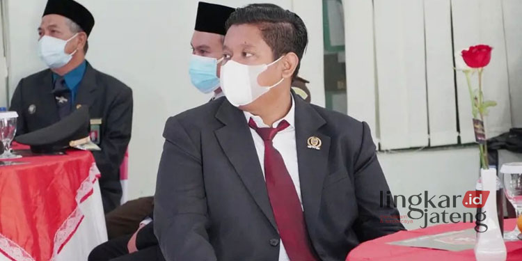 Wakil Ketua Komisi A DPRD Pati, Dicko Wahyu Pradana. (Arif Febriyanto/Lingkarjateng.id)