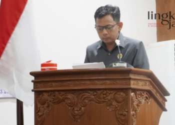 Anggota Komisi B DPRD Pati, Narso. (Arif Feberiyanto/Lingkarjateng.id)