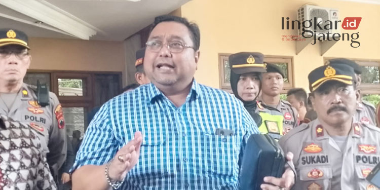 Wakil Ketua I DPRD Pati, Joni Kurnianto. (Arif Febriyanto/Lingkarjateng.id)