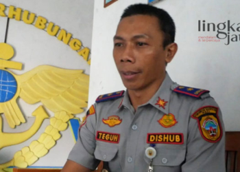 Kepala Dishub Kabupaten Pati, Teguh Widyatmoko. (Khairul Mishbah/Lingkarjateng.id)