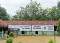 POTRET: SDN 1 Sumengko Kecamatan Randublatung, Kabupaten Blora tampak sepi. (Hanafi/Lingkarjateng.id)