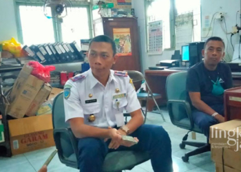 Kepala Dishub Kabupaten Pati, Teguh Widyatmoko. (Khairul Mishbah/Lingkarjateng.id)