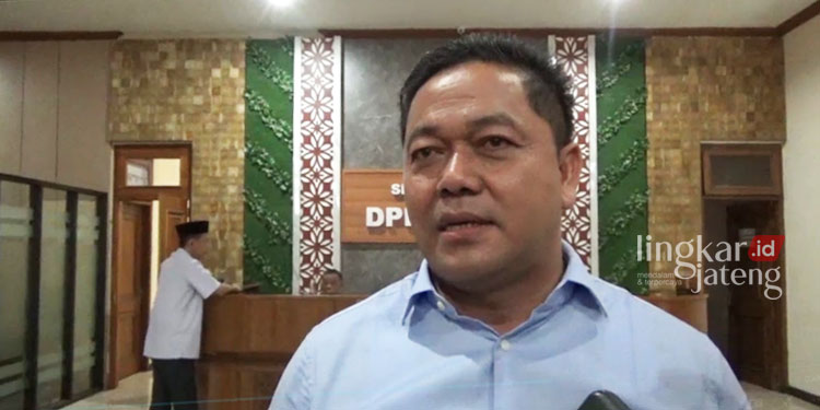 Ketua DPRD Pati, Ali Badrudin. (Arif Febriyanto/Lingkarjateng.id)